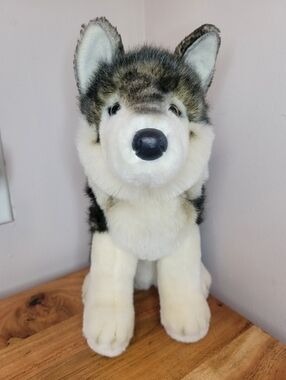 Douglas Cuddle Toys Atka Wolf Plush Stuffed Animal 11in Tall